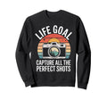 Photographer Camera Funny Photography Sweatshirt - Custom Art Print Unisex - T-Shirt, Sweatshirt, Hoodie
