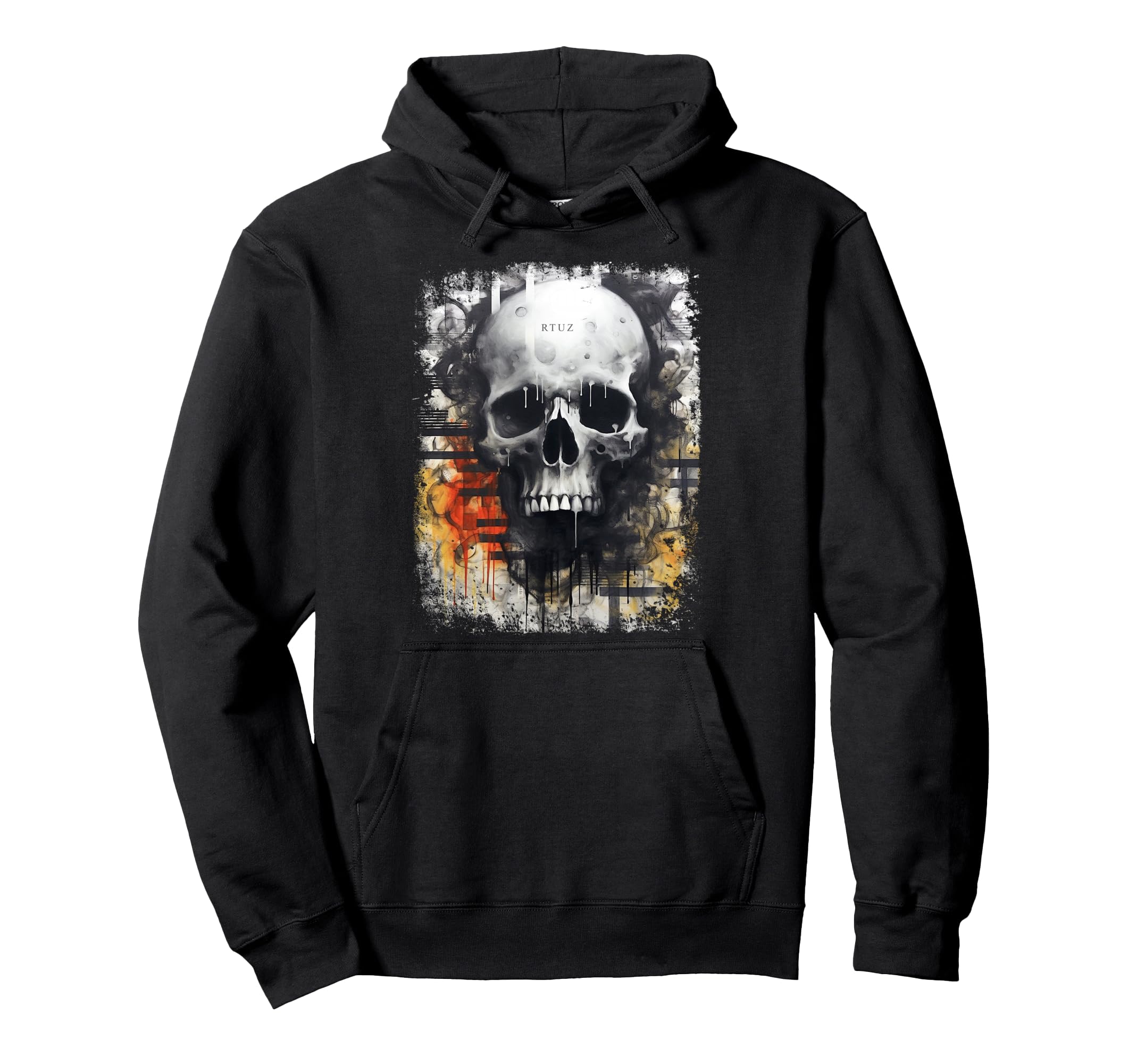 Aesthetic Streetwear Skull Hoodie - Streetwear Style Unisex - T-Shirt, Sweatshirt, Hoodie