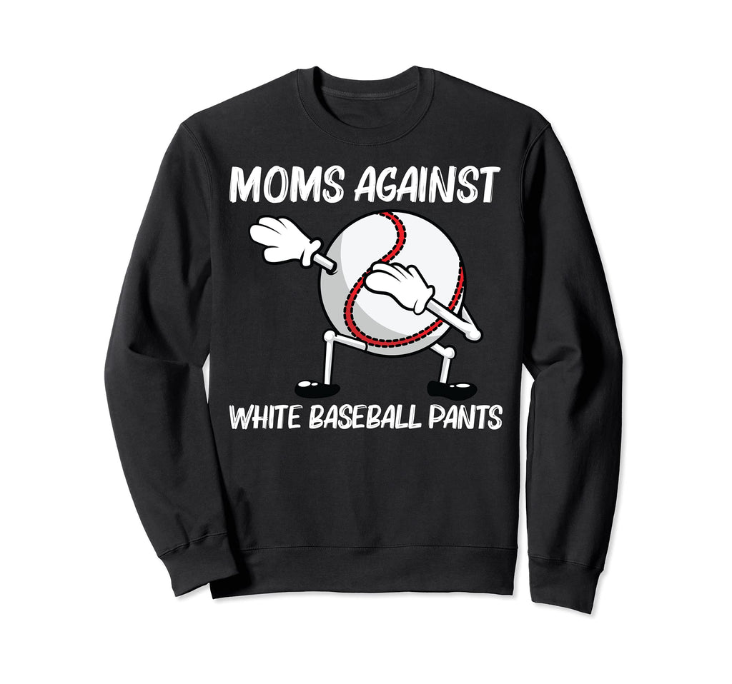 Baseball Mom Mama Pitcher Bat Sweatshirt - Fun Novelty Design Men Women - T-Shirt, Sweatshirt, Hoodie