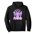 Kawaii Pastel Goth Creepy Pentagram Hoodie - Fun Novelty Design Men Women - T-Shirt, Sweatshirt, Hoodie