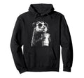 Opossum Drinking Iced Coffee Funny Hoodie - Graphic Print for Adults - T-Shirt, Sweatshirt, Hoodie