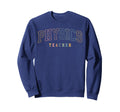Physics Teacher Boho Colors Sweatshirt - Unique Graphic for Adults - T-Shirt, Sweatshirt, Hoodie
