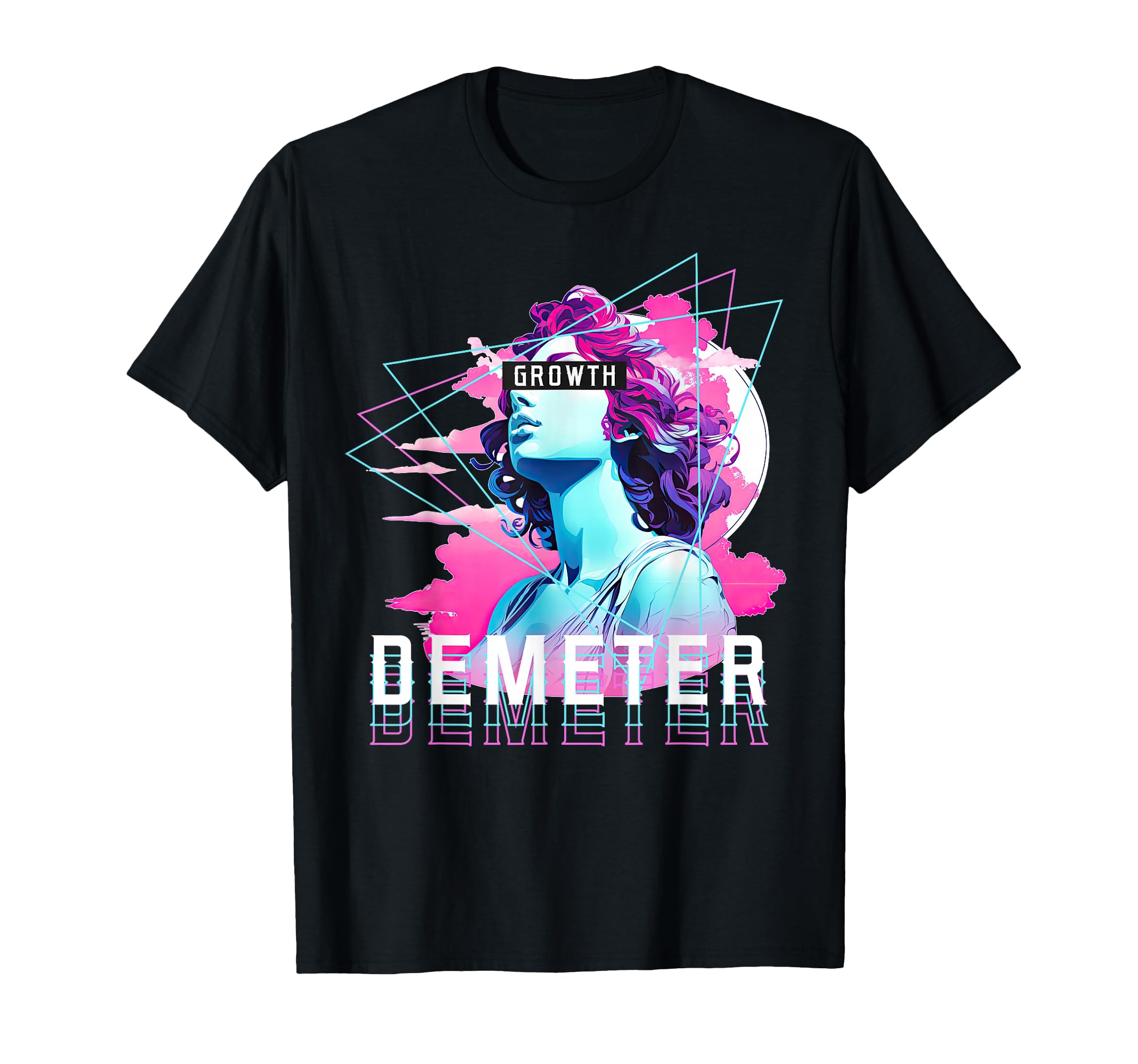 Goddess Demeter Greek Mythology Statue T-Shirt - Graphic Print Men Women - T-Shirt, Sweatshirt, Hoodie