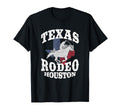 Houston Texas Rodeo Western Cowboy T-Shirt - Minimalist Print Men Women - T-Shirt, Sweatshirt, Hoodie