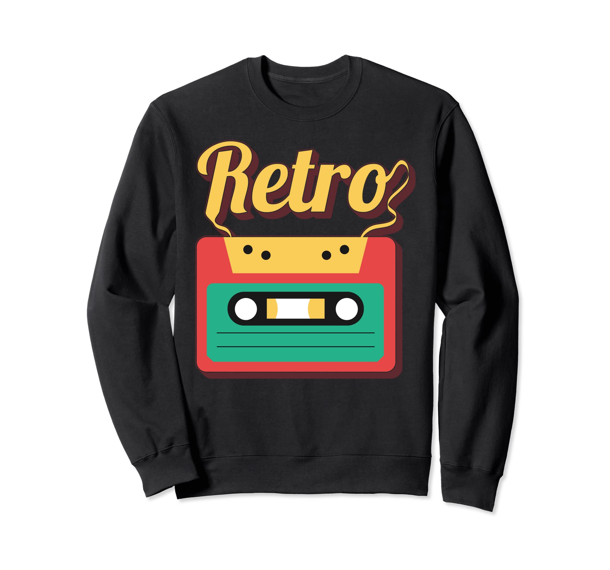 Cassette Tape Sweatshirt - Fun Novelty Design Men Women - T-Shirt, Sweatshirt, Hoodie
