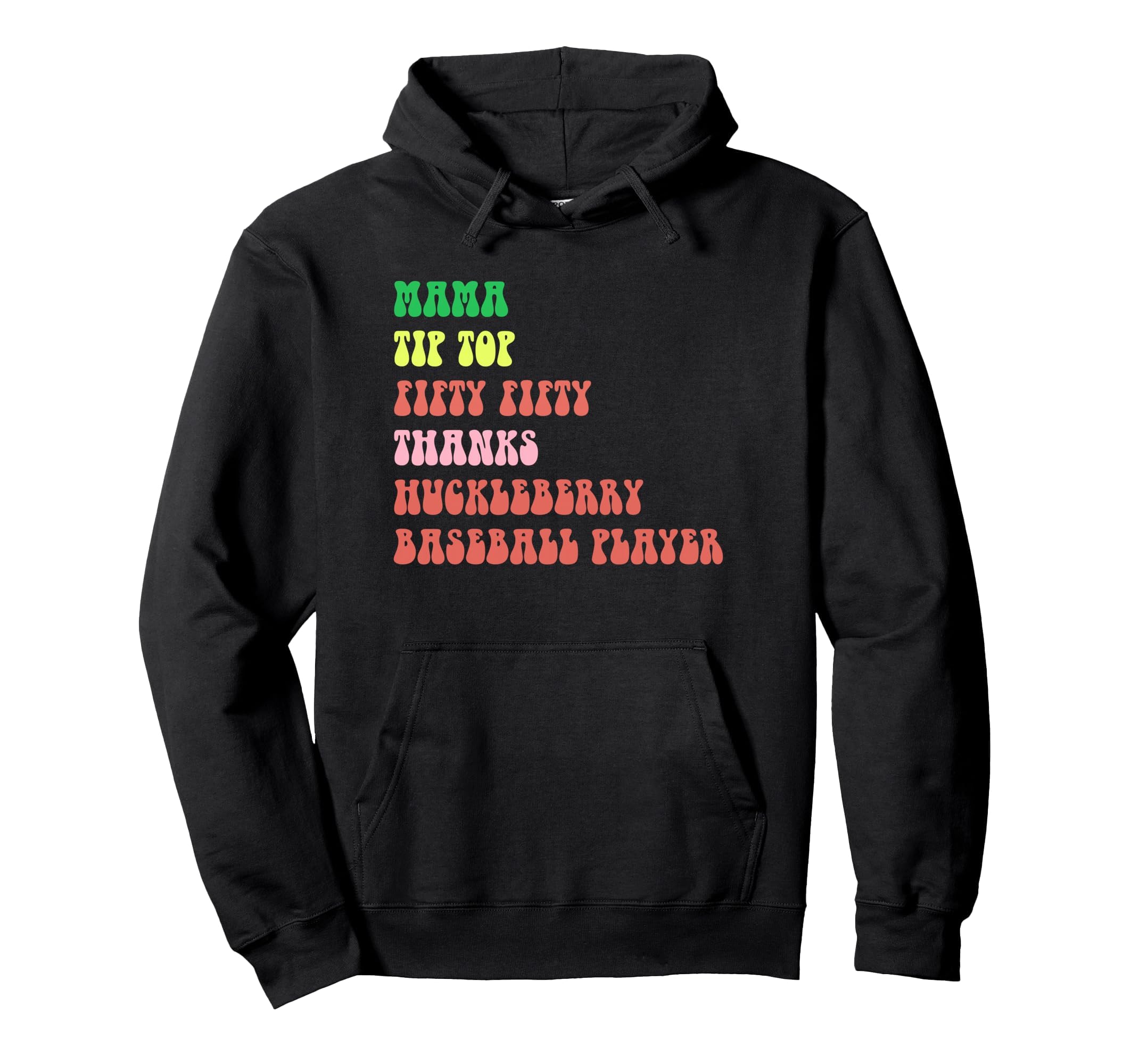 Mama Tip Fifty Fifty Thanks Huckleberry Hoodie - Streetwear Style Unisex - T-Shirt, Sweatshirt, Hoodie