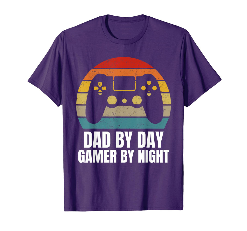 Gamer Dad Day Gamer Night Funny Video T-Shirt - Novelty Apparel Unisex - T-Shirt, Sweatshirt, Hoodie