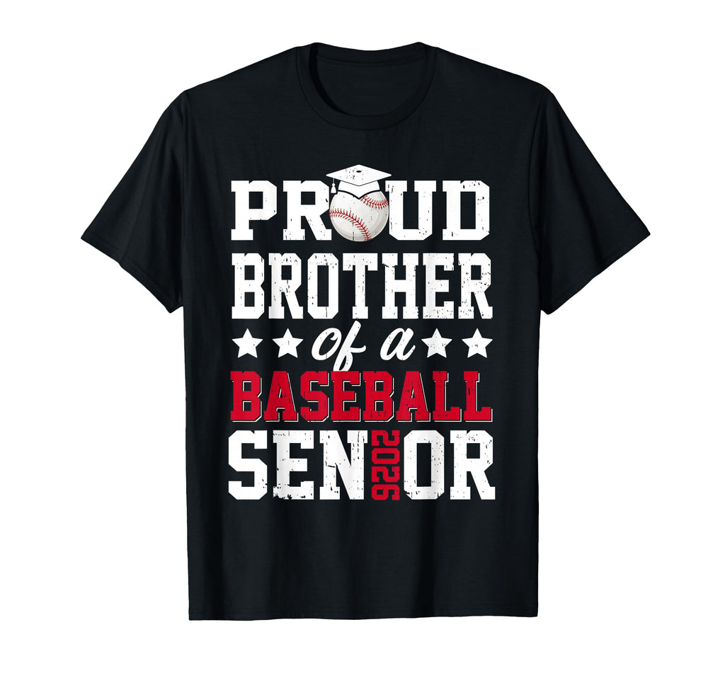 Proud Brother Baseball Senior T-Shirt - Casual Everyday Wear for Adults - T-Shirt, Sweatshirt, Hoodie