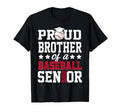 Proud Brother Baseball Senior T-Shirt - Casual Everyday Wear for Adults - T-Shirt, Sweatshirt, Hoodie