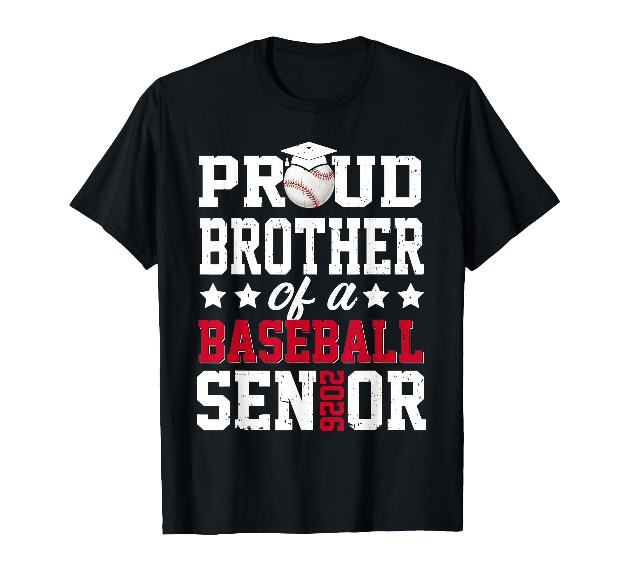 Proud Brother Baseball Senior T-Shirt - Casual Everyday Wear for Adults - T-Shirt, Sweatshirt, Hoodie