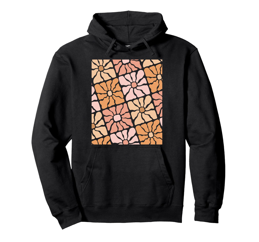 Floral Boho Daisy Matisse Flower Hoodie - Trendy Graphic Men Women - T-Shirt, Sweatshirt, Hoodie