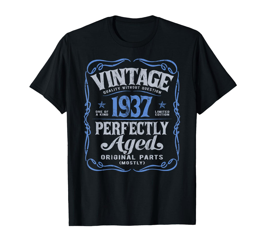 Born 1937 88Th Birthday T-Shirt - Minimalist Print Men Women - T-Shirt, Sweatshirt, Hoodie