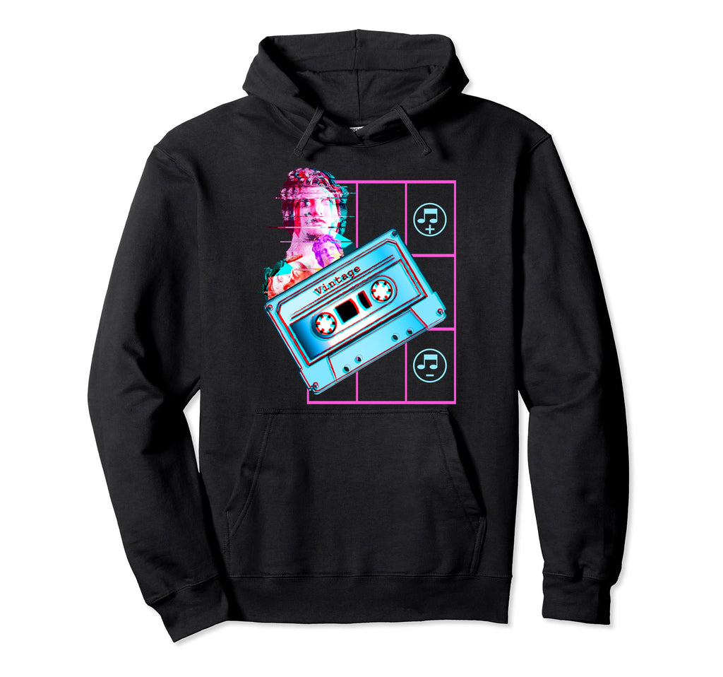 Greek Statue Vaporwave Aesthetic Hoodie - Streetwear Style for Adults - T-Shirt, Sweatshirt, Hoodie
