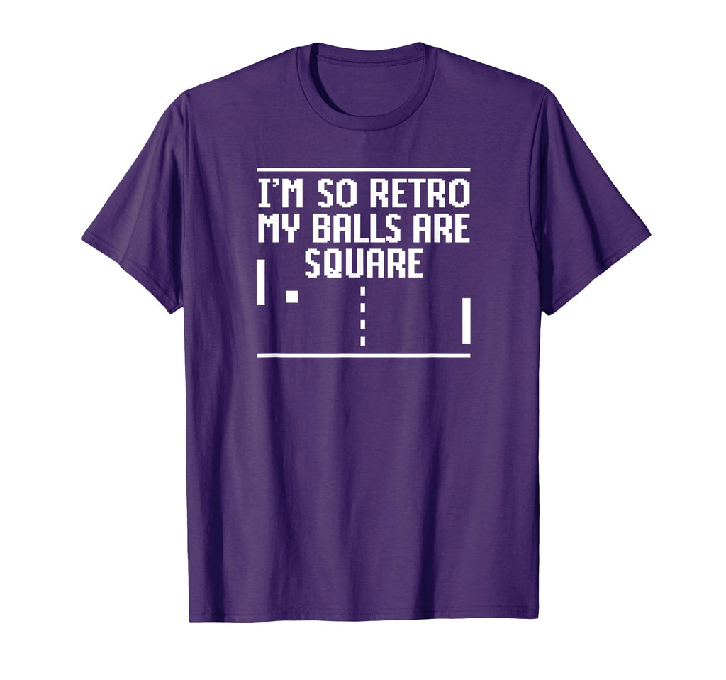 Im So My Balls Are Square Gamer T-Shirt - Graphic Print Men Women - T-Shirt, Sweatshirt, Hoodie