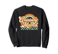 Groovy Mama Boho Floral Womens And Sweatshirt - Custom Art Print Men Women - T-Shirt, Sweatshirt, Hoodie