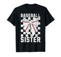 Baseball Sister Coquette Bow Sis Baseball T-Shirt - Novelty Apparel Unisex - T-Shirt, Sweatshirt, Hoodie