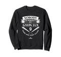 Nobody Is Gavin Lux Funny Baseball Sweatshirt - Minimalist Print Unisex - T-Shirt, Sweatshirt, Hoodie