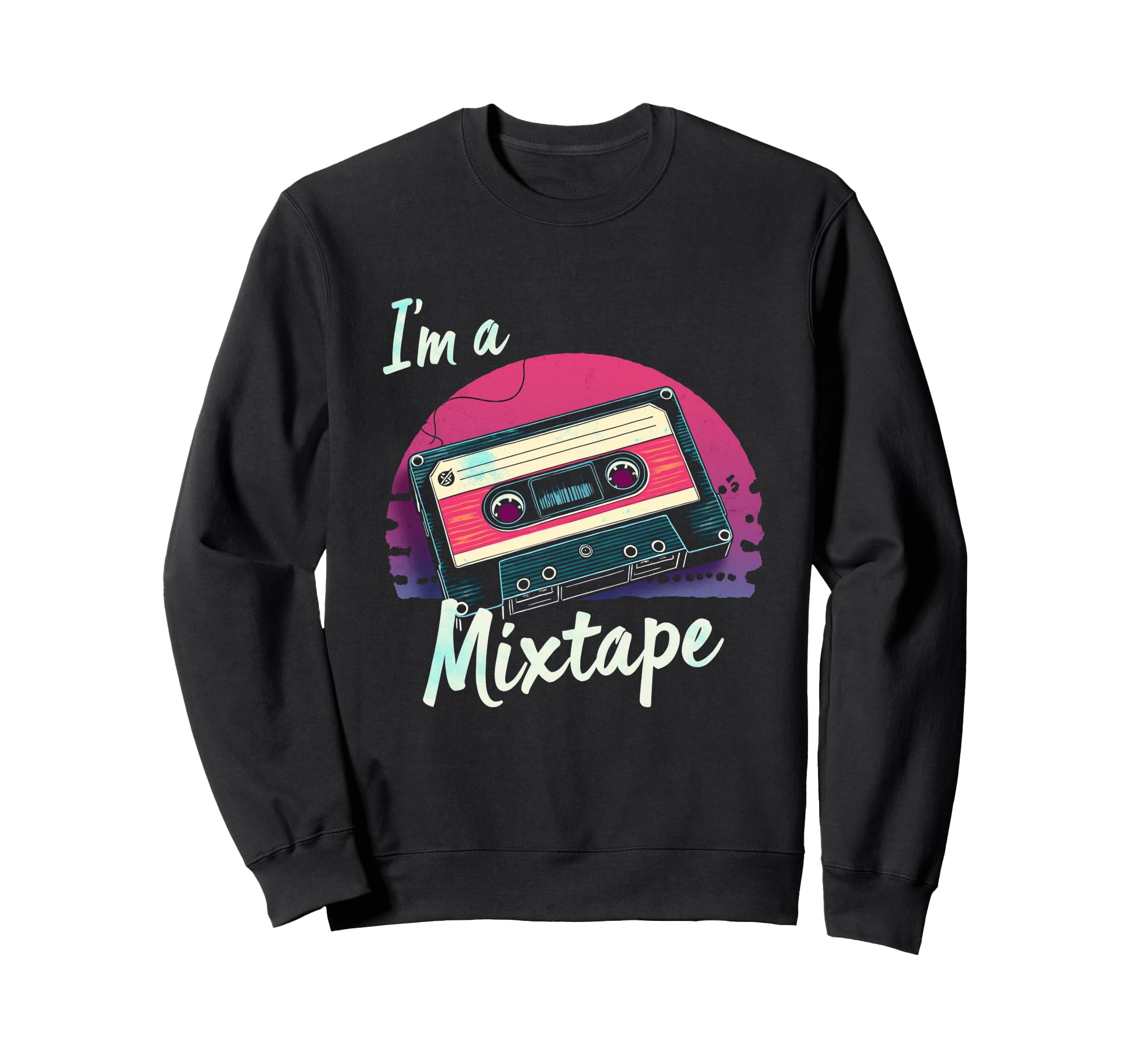 Im Mixtape Cassette Sweatshirt - Graphic Print Unisex - T-Shirt, Sweatshirt, Hoodie
