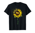 Labrador Mom Sunflower Labrador T-Shirt - Fun Novelty Design Men Women - T-Shirt, Sweatshirt, Hoodie