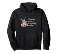 Murder Shows Comfy Floral Flower Skull Hoodie - Graphic Print for Adults - T-Shirt, Sweatshirt, Hoodie