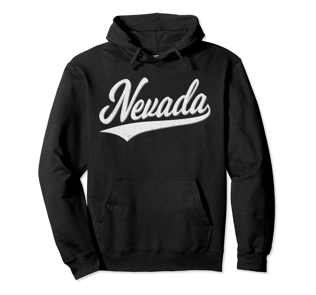 Nevada Varsity Script Sports Hoodie - Trendy Graphic for Adults - T-Shirt, Sweatshirt, Hoodie