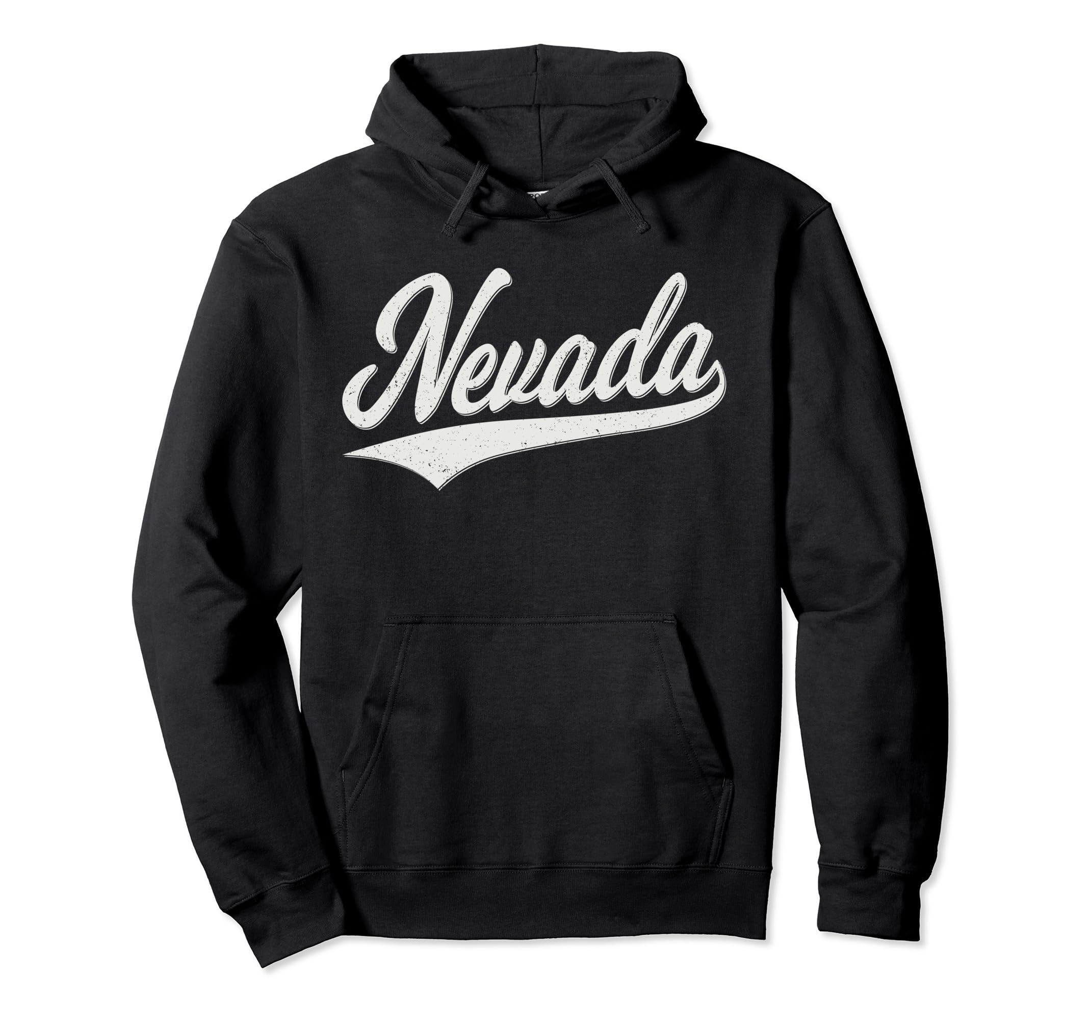 Nevada Varsity Script Sports Hoodie - Trendy Graphic for Adults - T-Shirt, Sweatshirt, Hoodie