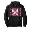 Baseball Mom Baseball Mama Mothers Day Hoodie - Custom Art Print Unisex - T-Shirt, Sweatshirt, Hoodie