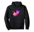 Vaporwave Aesthetic Great Wave Beach Hoodie - Fun Novelty Design Men Women - T-Shirt, Sweatshirt, Hoodie