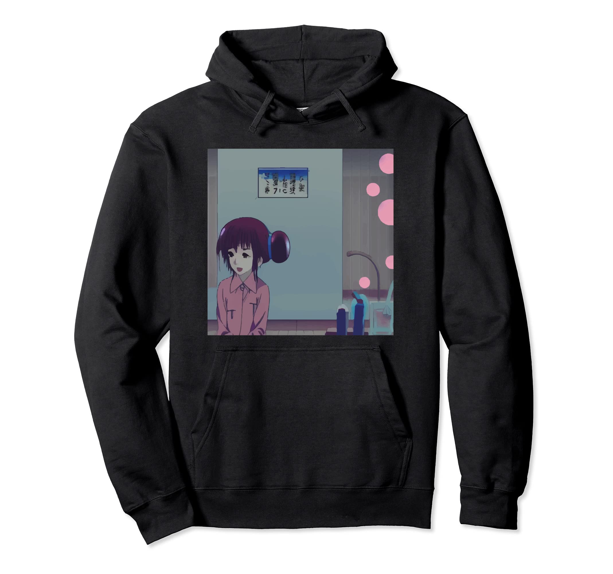 Japanese Aesthetic Vaporwave Anime Hoodie - Minimalist Print Men Women - T-Shirt, Sweatshirt, Hoodie