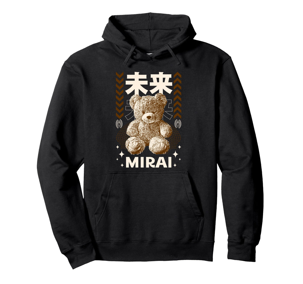 Y2K Bear Bold Urban Graffiti Hoodie - Aesthetic Graphic for Adults - T-Shirt, Sweatshirt, Hoodie