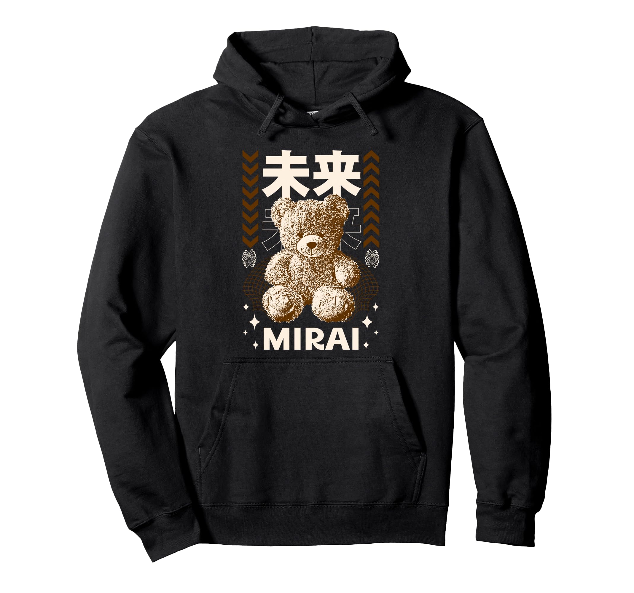 Y2K Bear Bold Urban Graffiti Hoodie - Aesthetic Graphic for Adults - T-Shirt, Sweatshirt, Hoodie