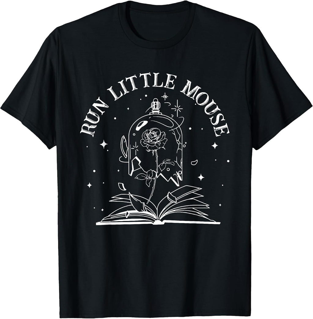 Run Little Mouse, Book Lover, Smut Reader - Adult & Kids T-Shirts, Sweatshirts & Hoodies apparel design preview 1