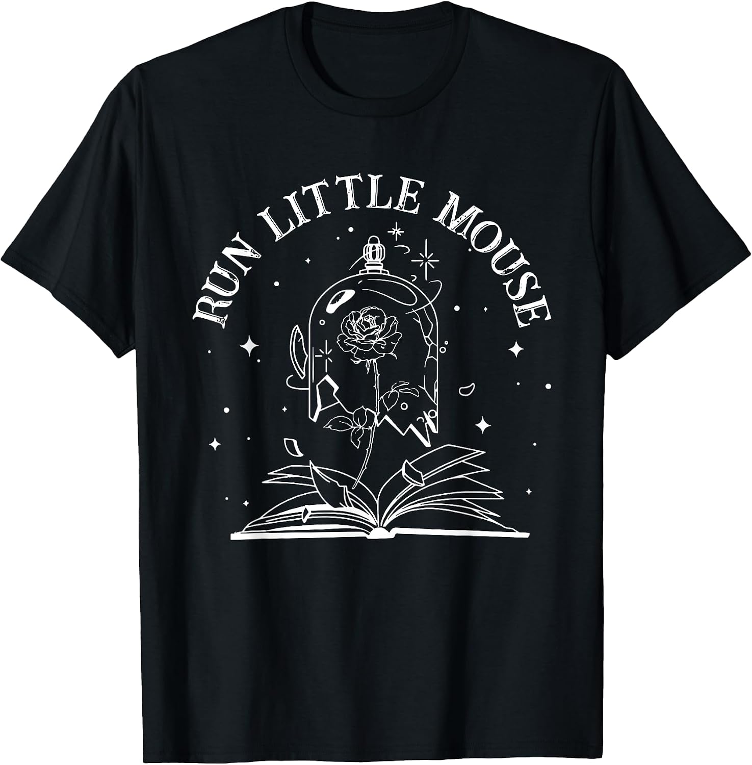Run Little Mouse, Book Lover, Smut Reader - Adult & Kids T-Shirts, Sweatshirts & Hoodies apparel design preview 1