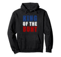 Leadoff Hitter King Bunt Ball Baseball Hoodie - Novelty Apparel for Adults - T-Shirt, Sweatshirt, Hoodie