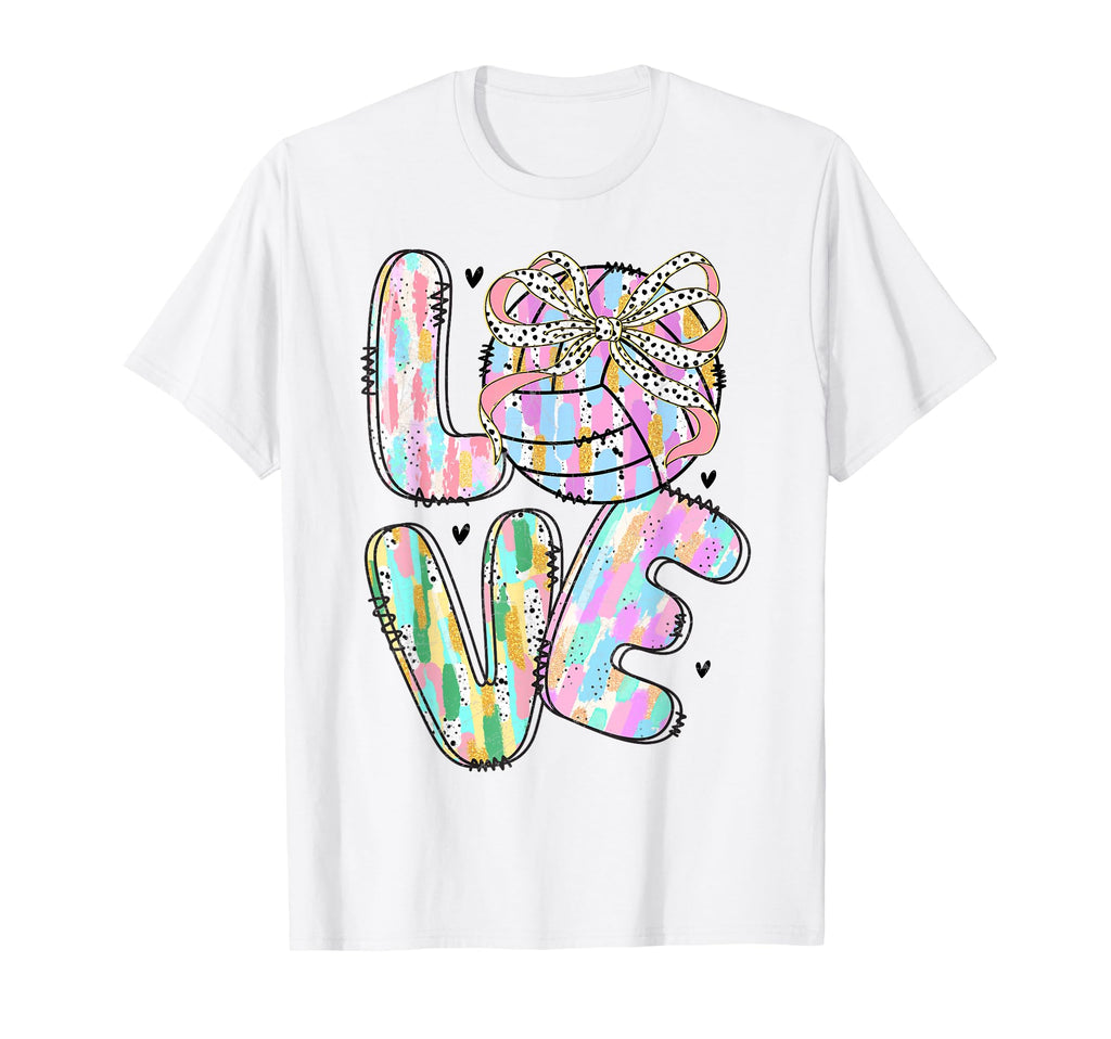 Love Volleyball Game Day Vibes Volleyball T-Shirt - Novelty Apparel Unisex - T-Shirt, Sweatshirt, Hoodie