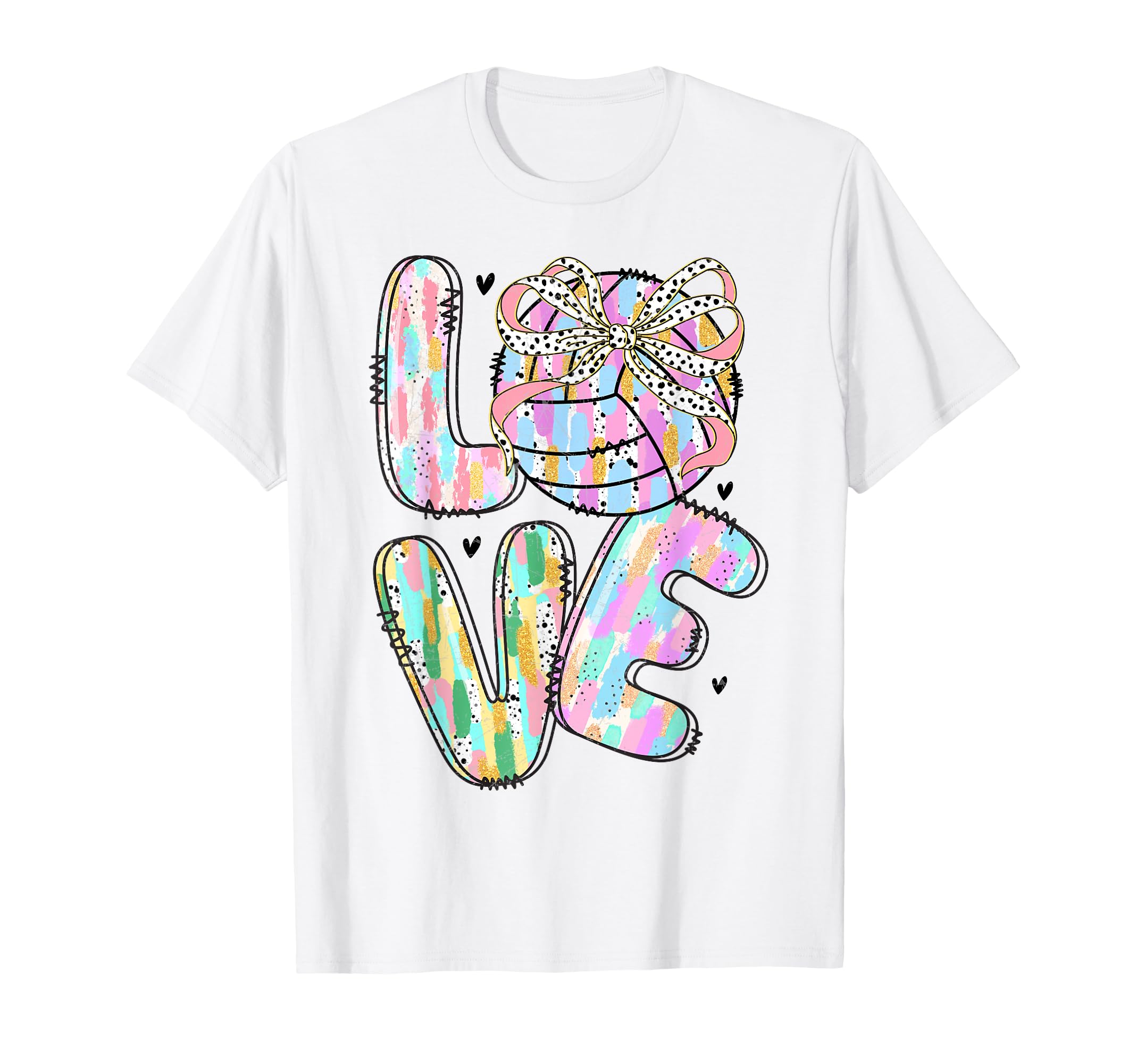 Love Volleyball Game Day Vibes Volleyball T-Shirt - Novelty Apparel Unisex - T-Shirt, Sweatshirt, Hoodie