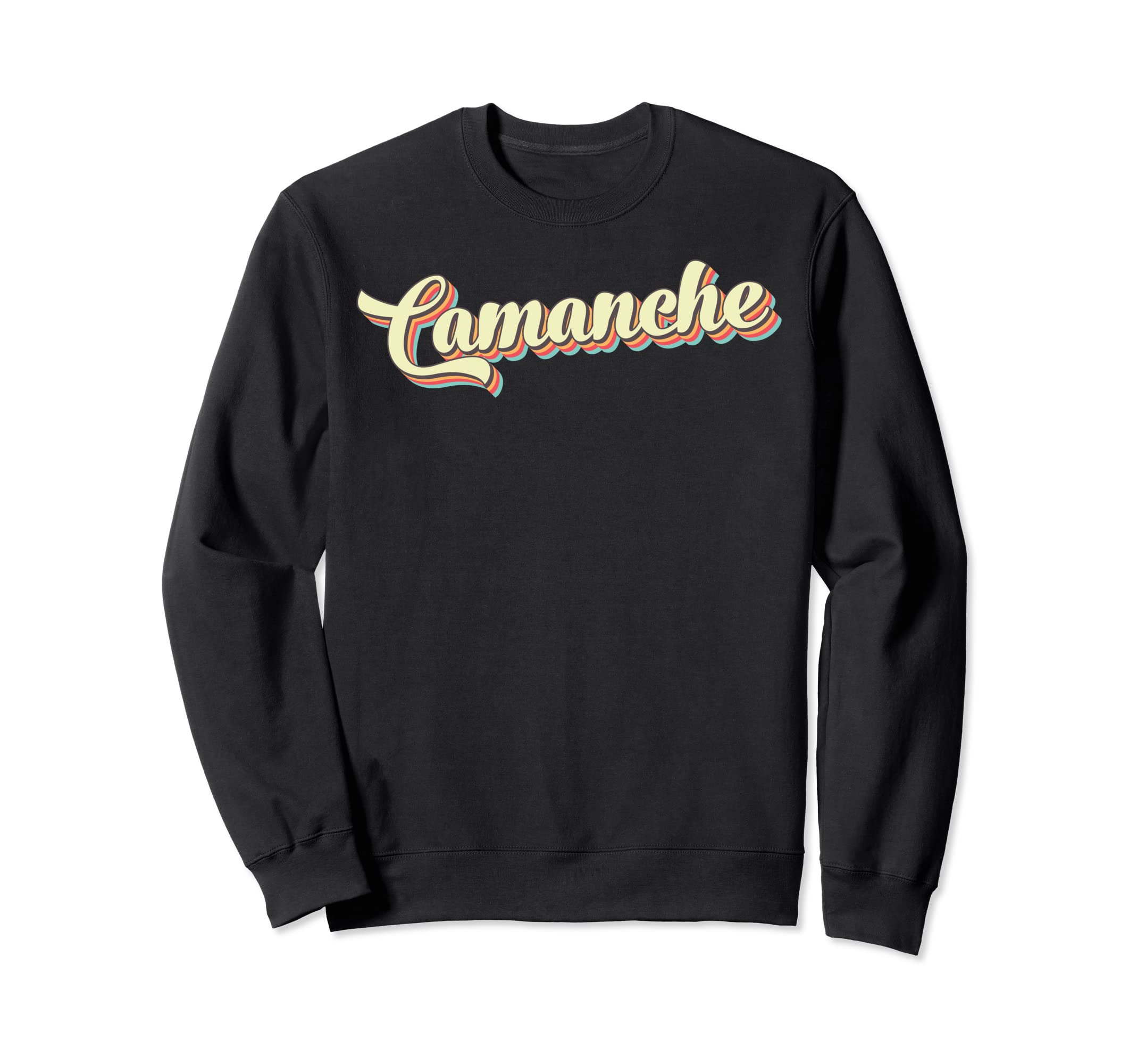 Camanche Art Baseball Font Sweatshirt - Casual Everyday Wear Unisex - T-Shirt, Sweatshirt, Hoodie