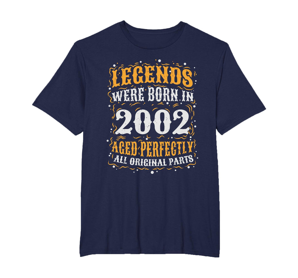 Legends Were Born 2002 Birthday T-Shirt - Casual Everyday Wear Men Women - T-Shirt, Sweatshirt, Hoodie
