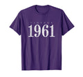 1961 Antique White 65 Birthday Gift T-Shirt - Trendy Graphic for Adults - T-Shirt, Sweatshirt, Hoodie