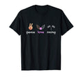 Peace Love Racing Co T-Shirt - Unique Graphic Men Women - T-Shirt, Sweatshirt, Hoodie