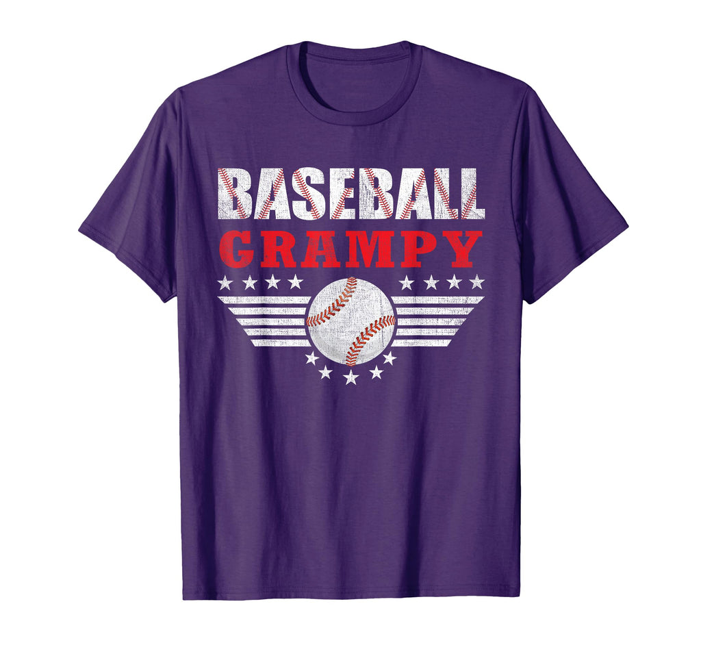 Womens Baseball Grampy Funny Ball Grampy T-Shirt - Graphic Print Unisex - T-Shirt, Sweatshirt, Hoodie