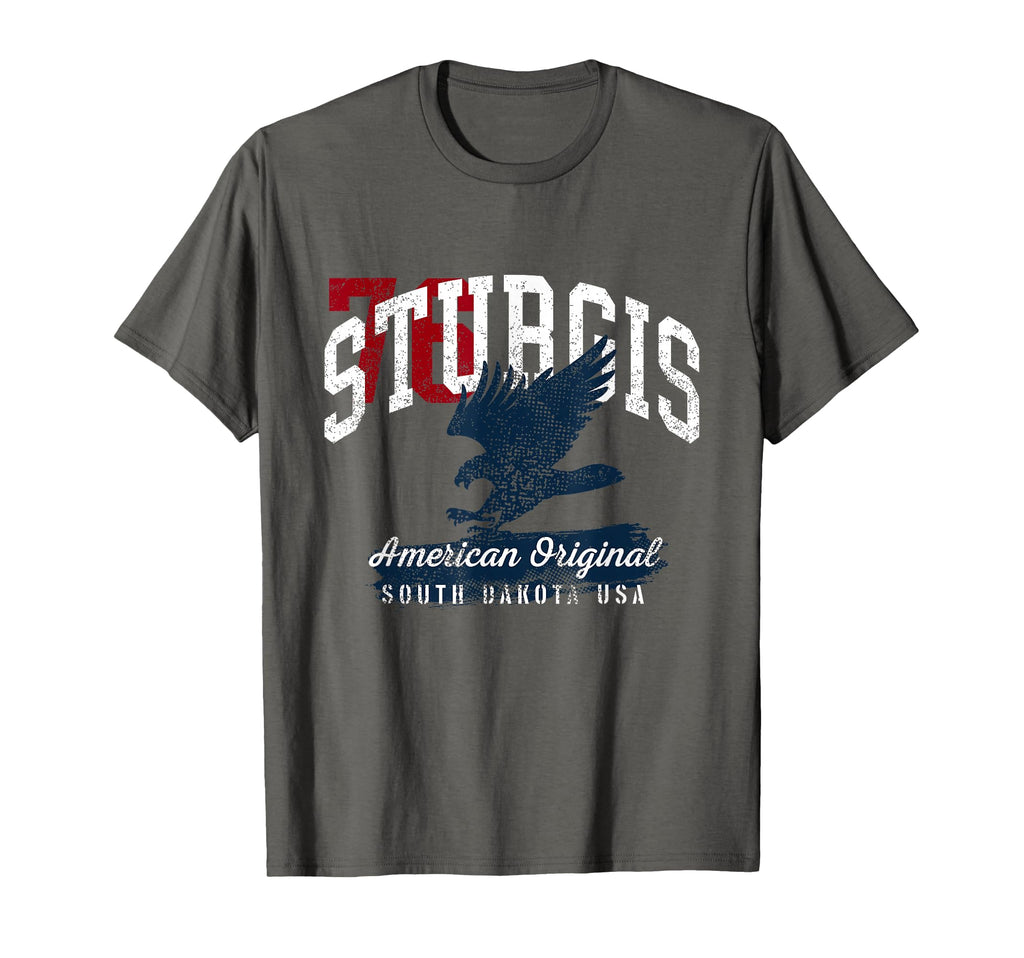 Sturgis South Dakota Patriotic T-Shirt - Casual Everyday Wear for Adults - T-Shirt, Sweatshirt, Hoodie
