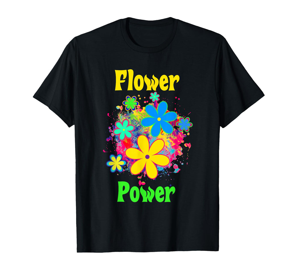 Flower Power Groovy Chick 70S 60S Party T-Shirt - Minimalist Print Unisex - T-Shirt, Sweatshirt, Hoodie