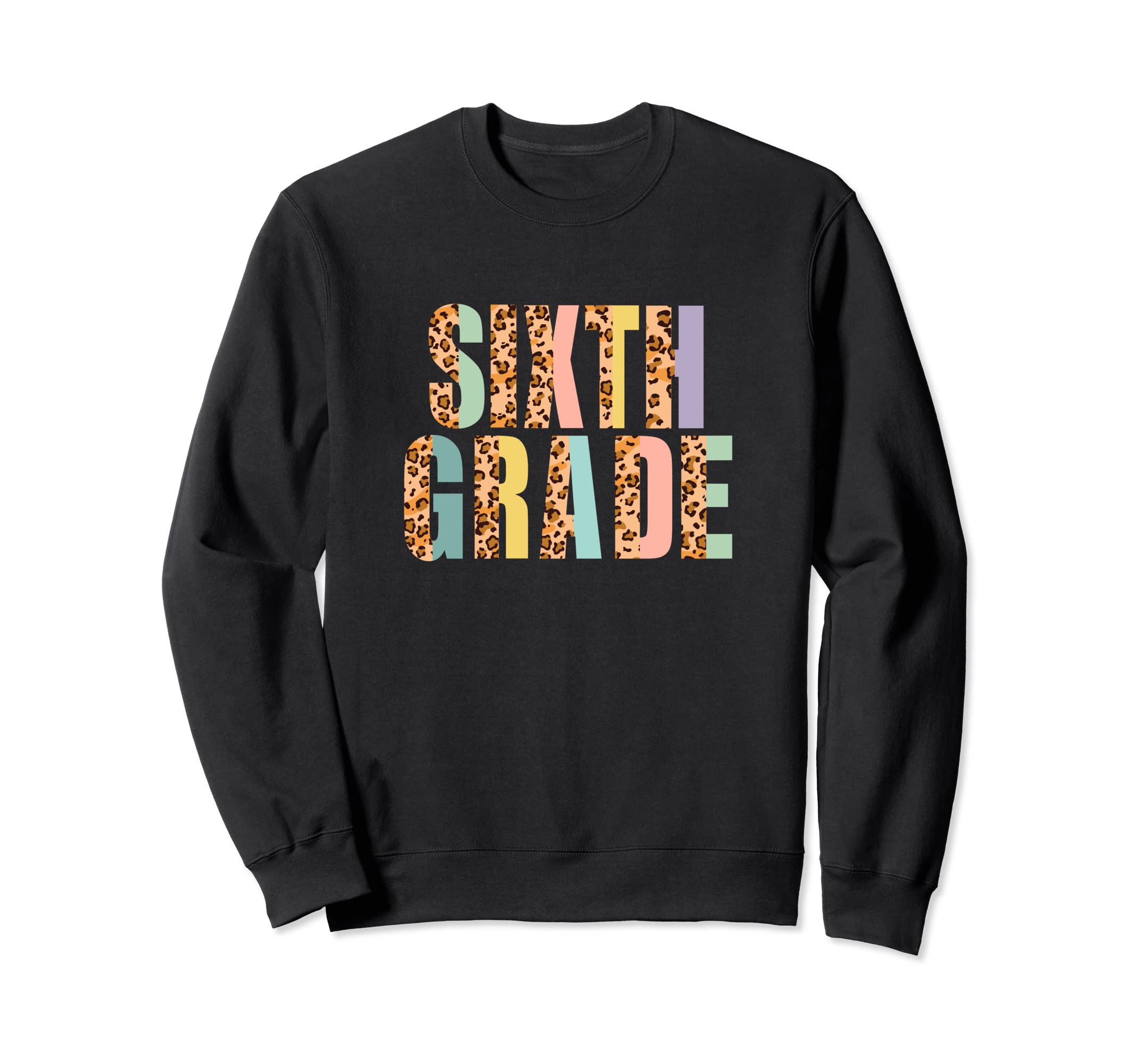 Leopard Colorful Cheetah Sixth Sweatshirt - Streetwear Style Men Women - T-Shirt, Sweatshirt, Hoodie