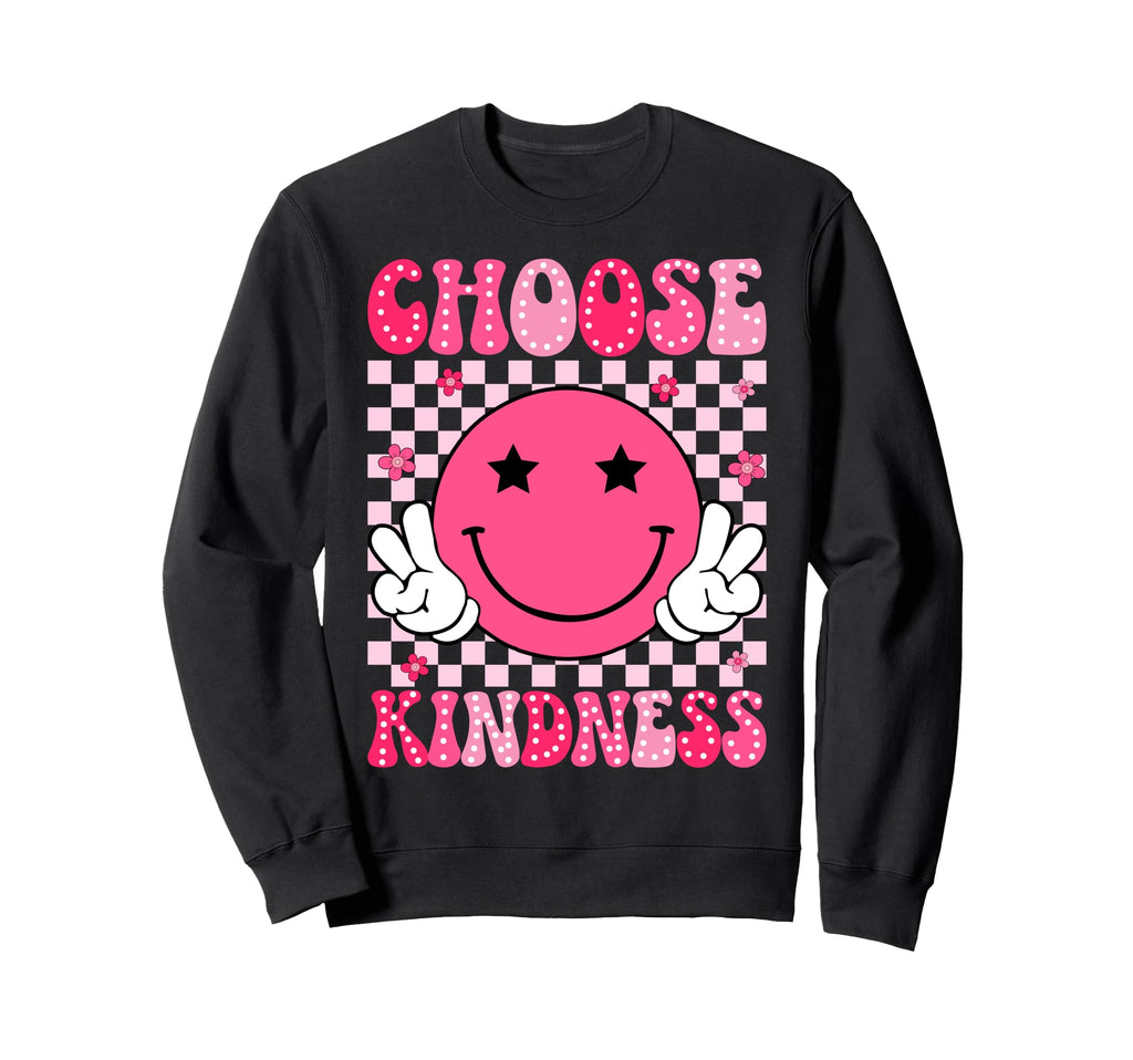 Groovy 70S Flower Power Choose Sweatshirt - Trendy Graphic for Adults - T-Shirt, Sweatshirt, Hoodie