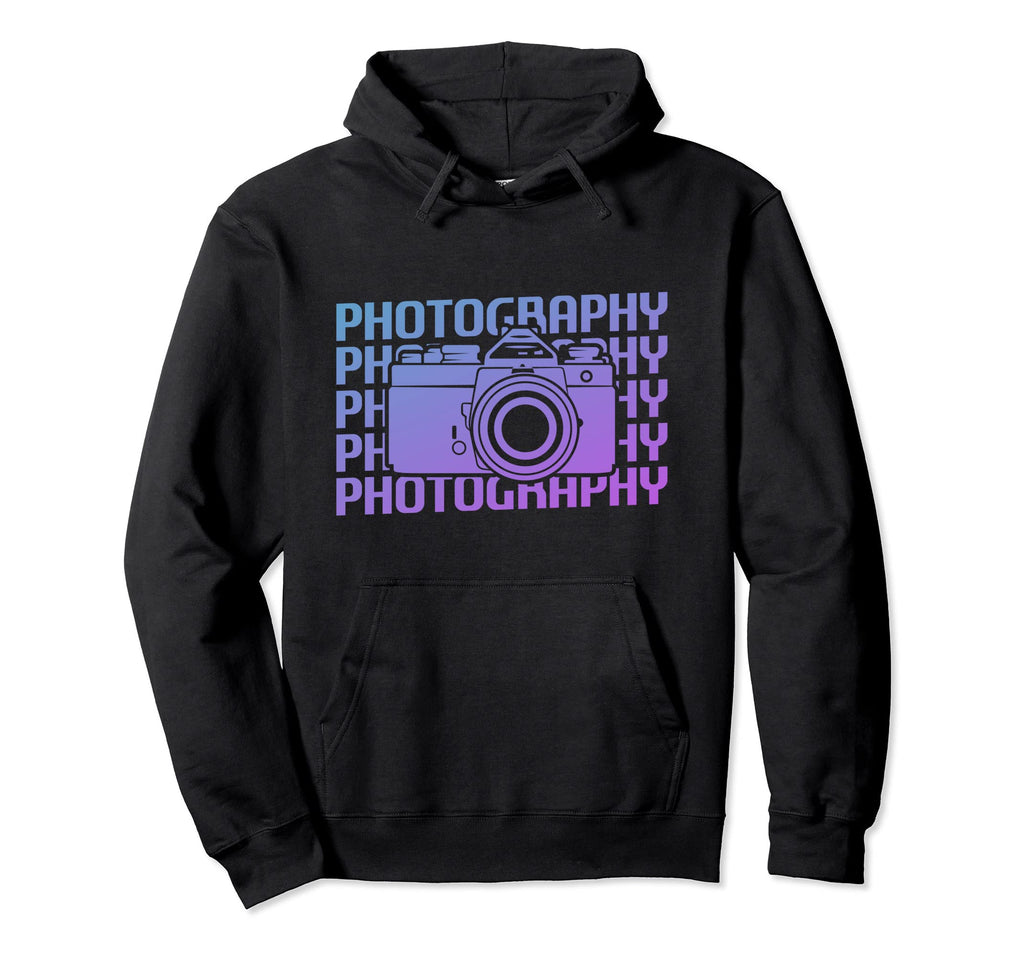 Photography Camera Photographer Hoodie - Minimalist Print Unisex - T-Shirt, Sweatshirt, Hoodie