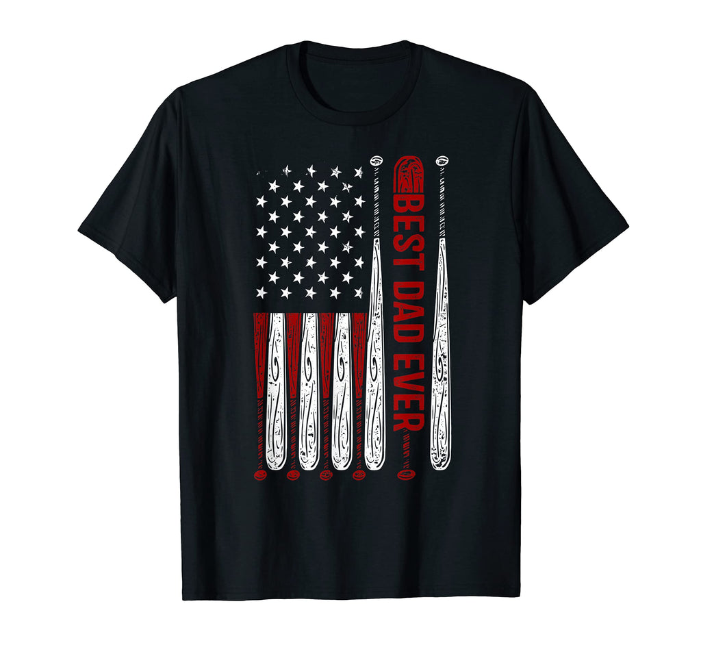 Best Dad Coach Ever Baseball American T-Shirt - Trendy Graphic for Adults - T-Shirt, Sweatshirt, Hoodie