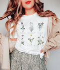 Dainty Wildflower Botanical - Adult & Kids T-Shirts, Sweatshirts & Hoodies apparel design preview 1
