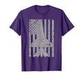 F16 Falcon Fighter Jet Distressed T-Shirt - Streetwear Style for Adults - T-Shirt, Sweatshirt, Hoodie