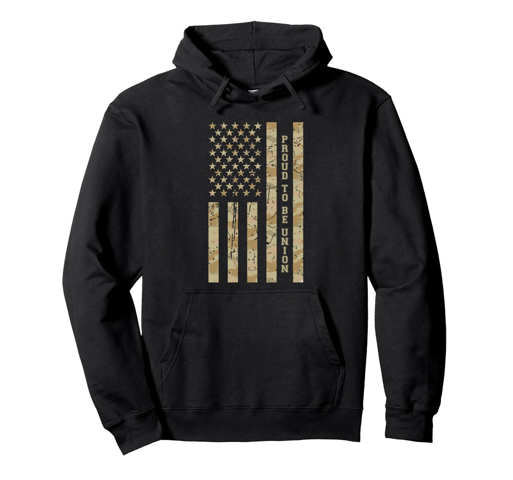 Proud To Be Union Worker Labor Rights Hoodie - Unique Graphic Men Women - T-Shirt, Sweatshirt, Hoodie